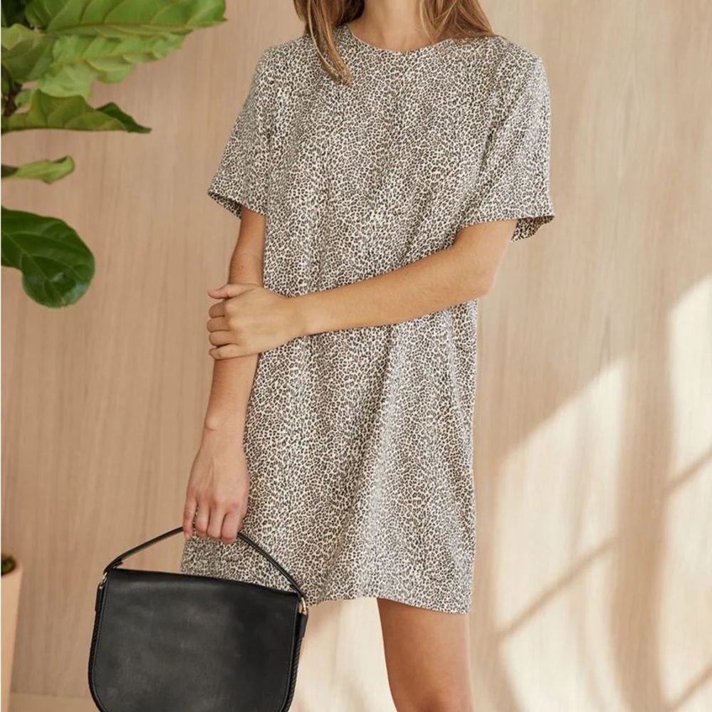 Best-Selling Jenni Kayne Leopard T-Shirt Dress